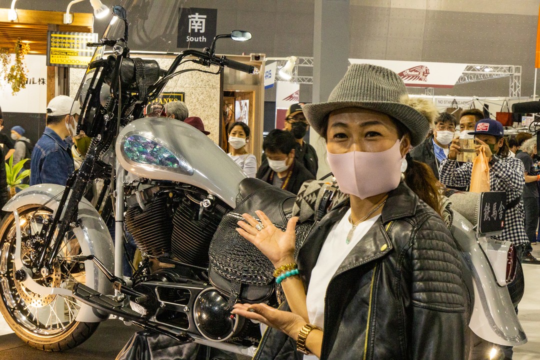 ᵕ̈* *. 名古屋モーターサイクルショーにて、鉄馬舎さんの熱い想いの詰まったハーレースプリンガー